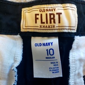Old Navy Flirt Boot Cut Khakis